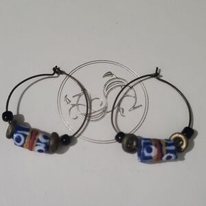 Beaded Earrings, Homemade